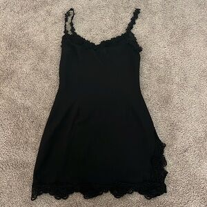 Superdown Black Mini Dress